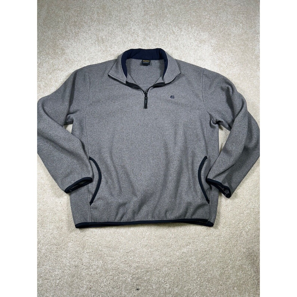 Nautica Competition‎ Mens Size L 1/4 Zip Pullover Long Sleeve